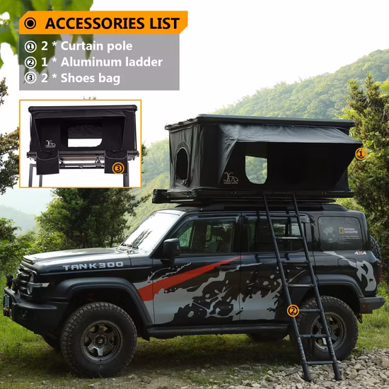 210*130*110cm Camping Automatic Pop up SUV Lightweight Hard Shell Alu Cab Roof Top Tent